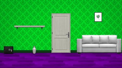 escapa de la casa xd