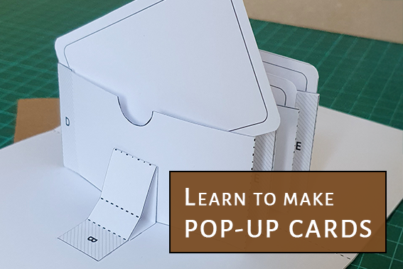 Card Holders Pop-Up Card Template from PopUpCardTemplates on Etsy