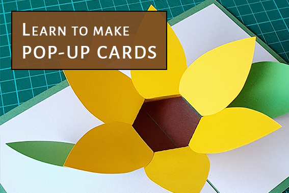 Flower Pop-Up Card Template from PopUpCardTemplates on Etsy