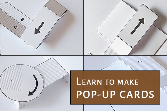 Movement Pop-Up Card Templates from PopUpCardTemplates on Etsy