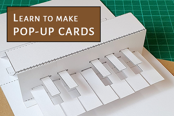 Piano Pop-Up Card Template from PopUpCardTemplates on Etsy