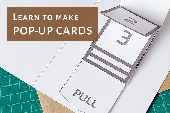 Waterfall Mechanism from PopUpCardTemplates on Etsy