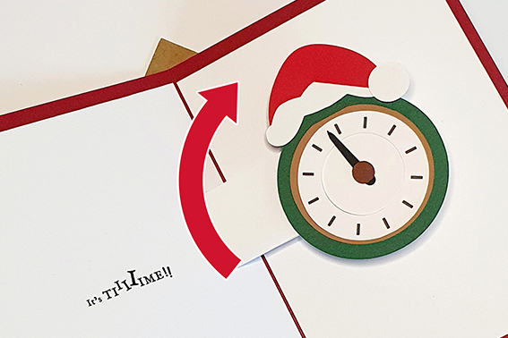 About Time - Escape Room Inspired Pop-Up Card